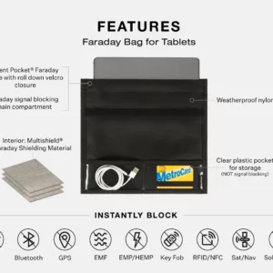 Faraday Utility tablet features